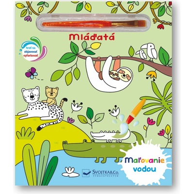 Maľovanie vodou mláďatá Svojtka&Co.