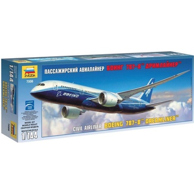 Zvezda Boeing 787 8 Dreamliner 1:144