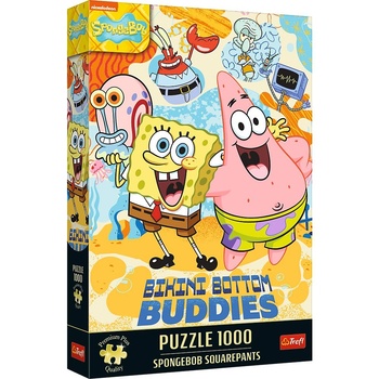 Trefl Trefl Premium Plus Quality SpongeBob 1000 Пъзел 1000 броя Анимации (12081) (12081)