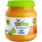 BioNino Био плодово пюре BioNino - Тиква, 4 м+, 120 g (BN2218) - ozone