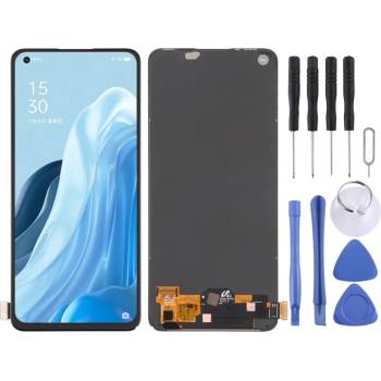 OPPO LCD Дисплей и Тъч Скрийн за OPPO Reno7 SE 5G/Find X5 Lite/F21 Pro/Reno7 4G/Realme 9 Pro+