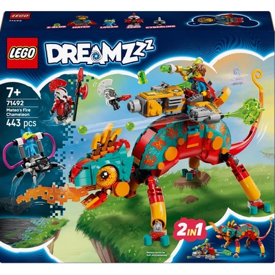 LEGO® DREAMZzz - Mateo's Fire Chameleon (71492)