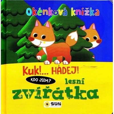 Okénková knížka - Lesní zvířátka