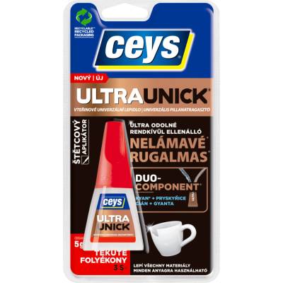 Ceys Ultraunick Liq sekundové lepidlo so štetcom 5 g