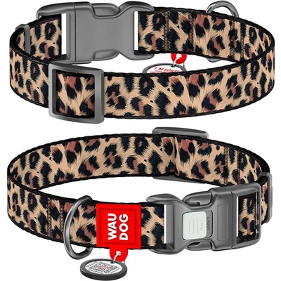 WAUDOG obojek nylon Leopard QR
