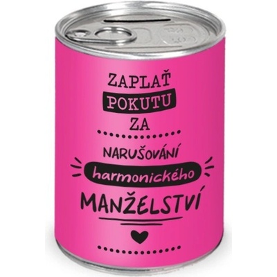 Nekupto Humorná pokladnička Narušování harmonického manželství – Zboží Dáma