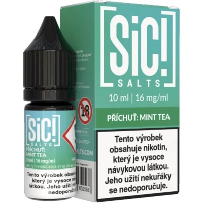 Sic! Salts Mint Tea Ice 10 ml 16 mg