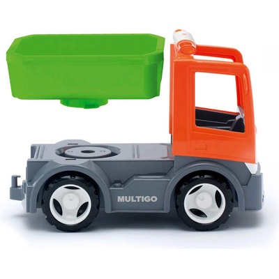 EFKO IGRÁČEK MultiGO Auto stavební sklápěčka set se 2 korbami STAVEBNICE