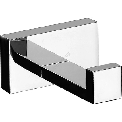 Omnires lu30110cr - Стенна закачалка lugano лъскав хром (on0164)