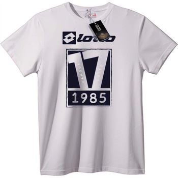 NOONEBRAND Тениска Lotto 1985 Легендарна - S, White