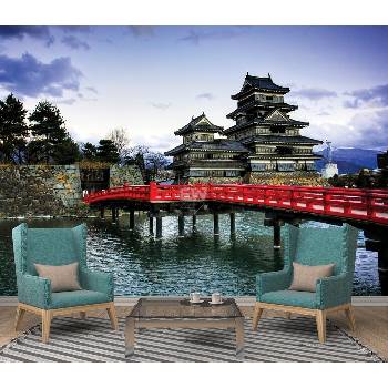 Coloriqa fototapeta Matsumoto Castle Japonsko 1376 Materiál: Vinyl Premium, Rozměr: 208 x 146 cm L
