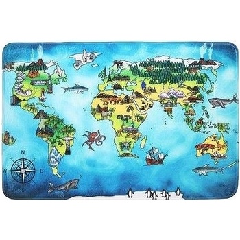 BO MA World Map Modrá