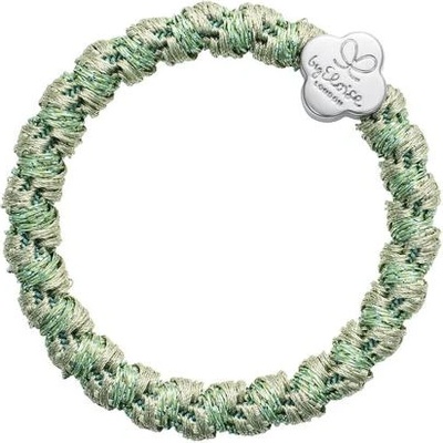 By Eloise London Woven Silver Quatrefoil гривна / ластик за коса