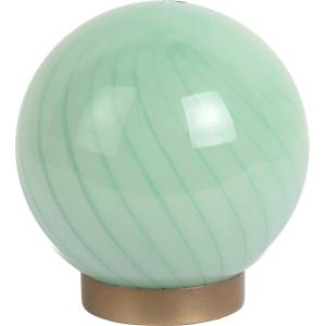Leitmotiv Светлозелена настолна лампа със стъклен абажур (височина 17 cm) Summer Globe - Leitmotiv (LM2265LG)
