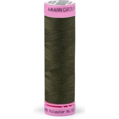 Polyesterové nitě návin 100 m Aspo Amann 1162 Chocolate Chip