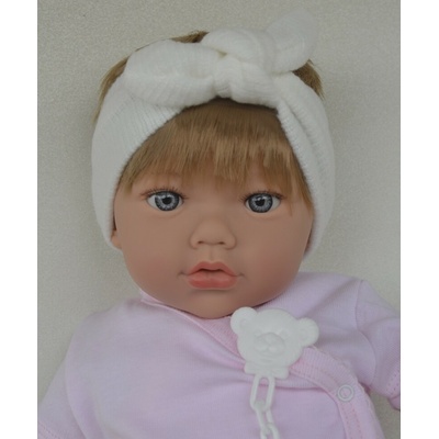 Marina & Pau Realistická Alina s plyšovou kočičkou Alina Kawaii 45 cm