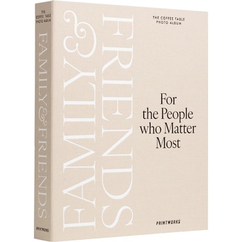 Printworks Албум за снимки FAMILY AND FRIENDS, бежов, Printworks (PW00724)