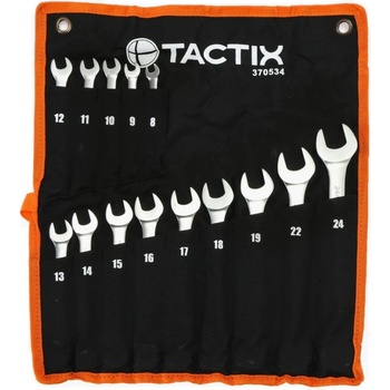 Tactix Sada kľúčov očko-vidlica 8-24 mm 14 ks 370534