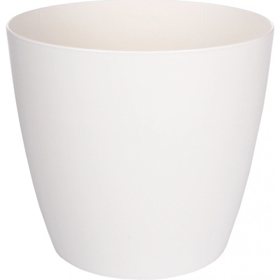 Gardenico Květináč Ella Twist´n´Roll bílý 28,5 x 26,5 cm