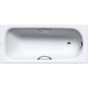 KALDEWEI Advantage - Правоъгълна вана Saniform Plus Star 345, 160x75 см, с отвори за дръжки, бяла - вана, противоплъзгаща, отвори за дръжки 134530000001 (134530000001)