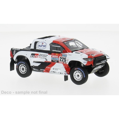 Toyota GR DKR Hilux T1+ Rally Dakar 2022 225 Lategan Cummings IXO 1:43