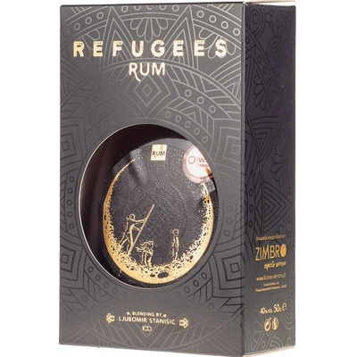Zimbro Rum Refugees 40% 0,5 l (kartón)