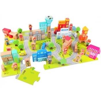 Classic World Дървен конструктор Градски център