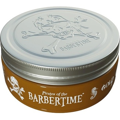 Pirates of the BARBERTIME BARBERTIME Gold Pomade 150 ml - stredne tužiaca pomáda na vlasy s vysokým leskom
