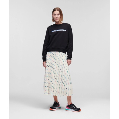 Karl Lagerfeld Future Logo Crop Sweatshirt