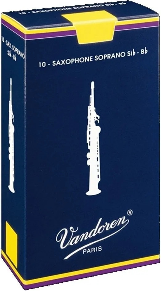 Vandoren Classic Blue Soprano Sax 1.5 Тръстикова пластинка за сопрано саксофон (SR2015-10KS)