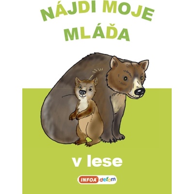 Nájdi moje mláďa V lese