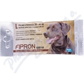Bioveta Fipron spot-on Dog L 20-40 kg 1 x 2,68 ml