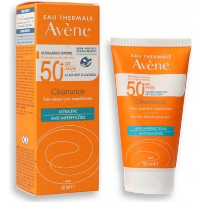 Avène Cleanance Solaire sluneční ochrana pleti SPF50+ 50 ml – Zboží Dáma