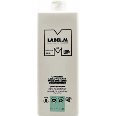 label.m Organic Lemongrass Moisturising Conditioner 1000 ml