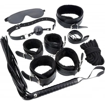 Toyz4Lovers Бондидж комплект от 7 части Bondage Art черен