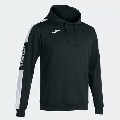Joma Sweatshirt Championship IV Hoodie čierna biela