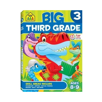 School Zone Big Third Grade Workbook