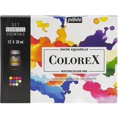 Pébéo Colorex Комплект мастило Essentials 12 x 20 ml (417403)