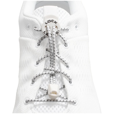 Lock Laces Original Дължина на връзките: 120 см / Цвят: бял