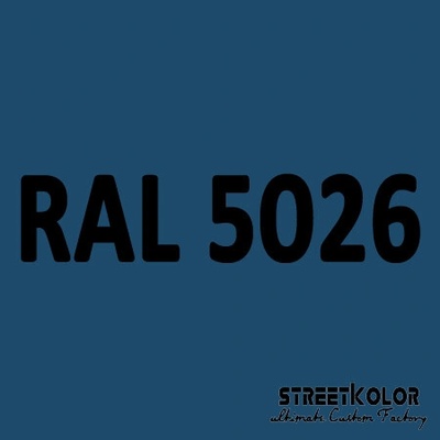 RAL 5026 akrylová auto farba lesklá alebo matná 1 liter + tužidlo + riedidlo
