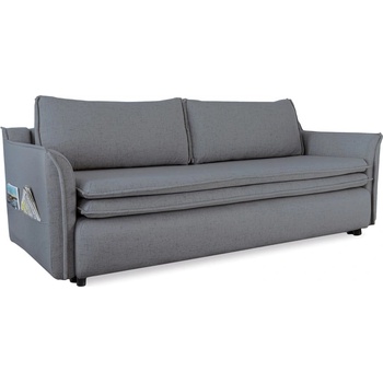 Miuform Сив разтегателен диван Charming Charlie - Miuform (Charming Charlie 3QBK LIN18)