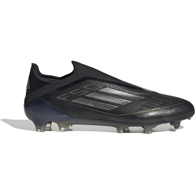 Adidas Мъжки футболни бутонки Adidas F50 Elite Laceless Firm Ground Football Boots Mens - Black/Silver