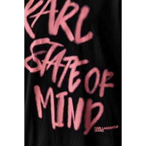 Karl Lagerfeld Jeans рокля от памук (B3W13011)