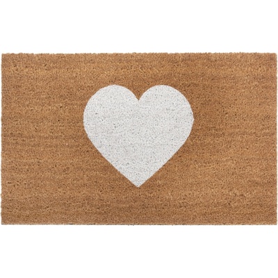 Hanse Home Collection Mix Mats 105682 Cocos Biela 45x75 cm