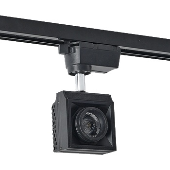 ELMARK РЕЛСОВ ОСВЕТИТЕЛ ss 2-ЛИНИИ 10w 24° 4000k ЧЕРЕН (93ss1040/bl)