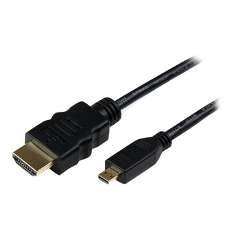 StarTech StarTech. com HDADMM2M HDMI кабел 2 м HDMI тип A (стандартен) HDMI тип D (микро) Черен (HDADMM2M)