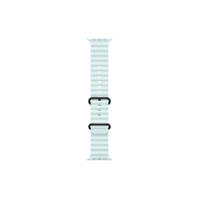 Apple Watch 49mm Band: Ice Blue Ocean Band - Black Titanium Finish (myp83zm/a)