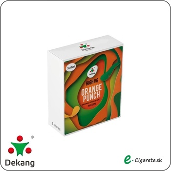 Dekang High VG 3Pack Orange Punch 3 x 10 ml 3 mg