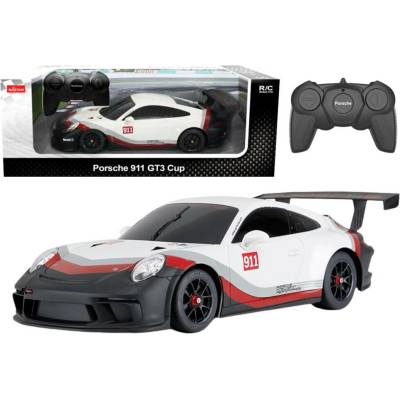 Rastar 20602 Diaľkovo ovládané auto R/C Porsche 911 GT3 biela 1:18