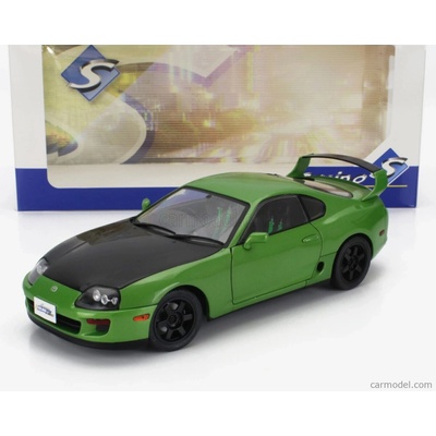 Solido Toyota Supra Mkiv a80 Coupe 1993 Zelená Černá 1:18